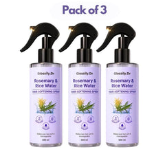 Rosemary & Rice Water 100 ml each Pack of 3